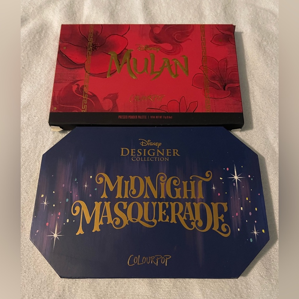 Colourpop: Disney Eyeshadow Palette Bundle